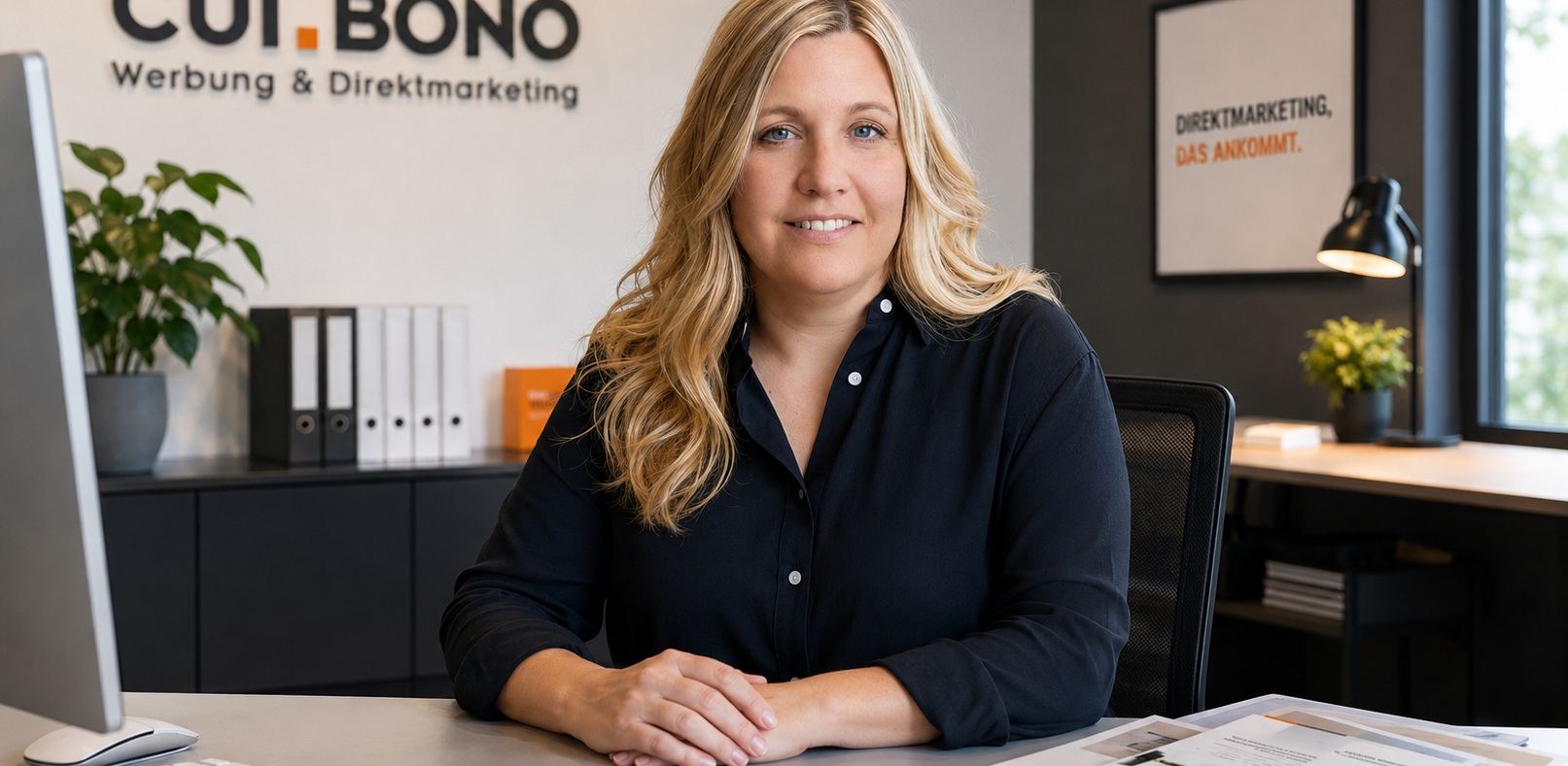 Gaby Reißmüller von CUI BONO in einem modernen Büro